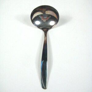 Concept Pattern 1957 Supreme Silver Plate Gravy Ladle Vintage Flatware
